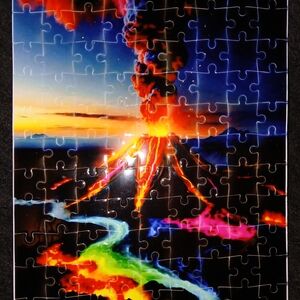 Vibrant Eruption Puzzle by [Brand]